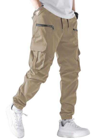 Men's Regular Fit Low Rise Cargo